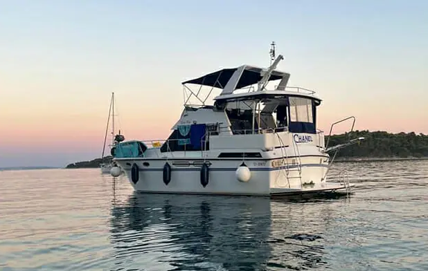 gestohlene Yacht "Chanel"