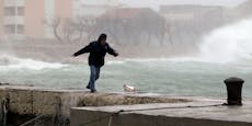 Rote Wetter-Warnstufe in Kroatien: Orkan trifft Adria