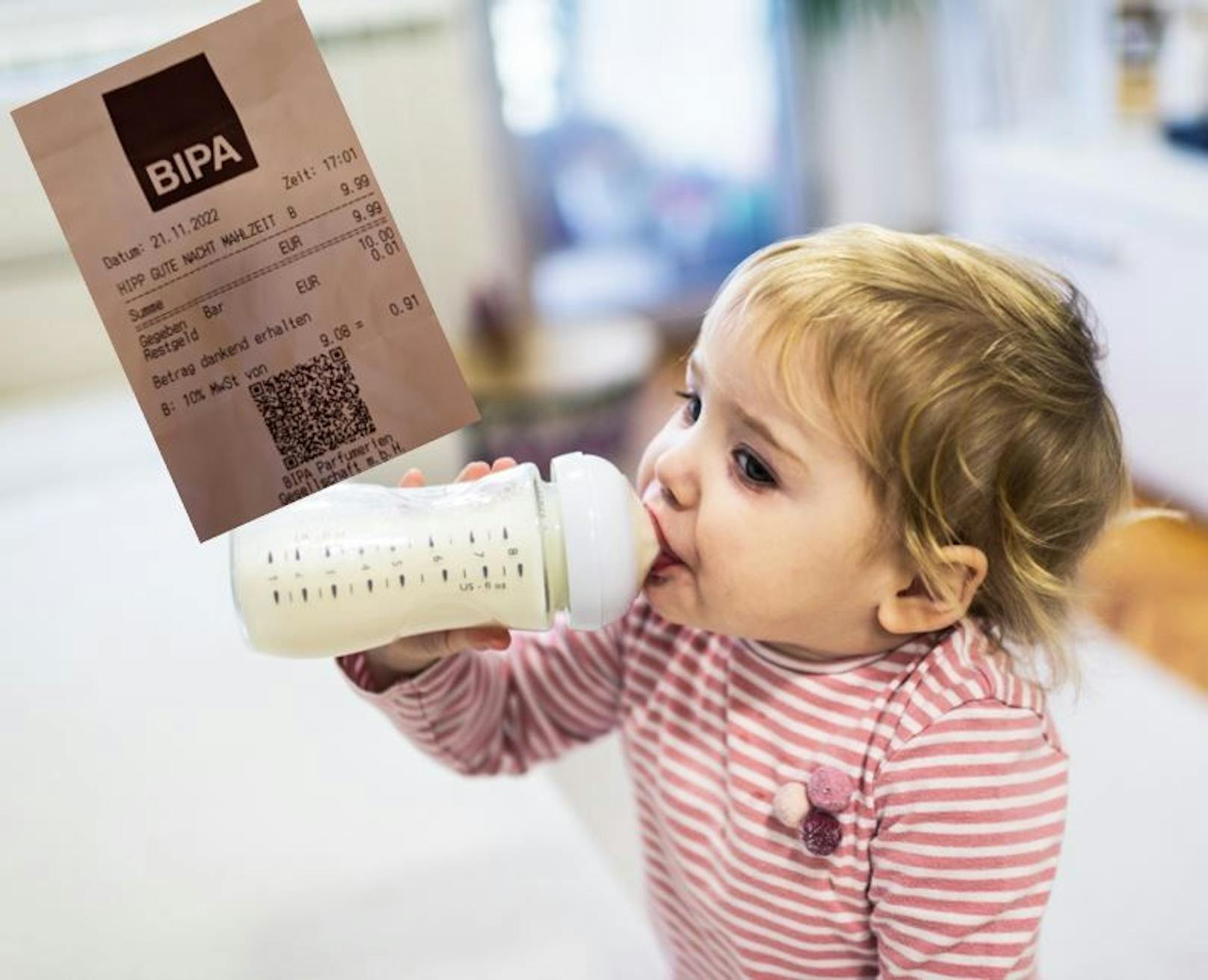 Das Milchpulver für Babys und Kleinkinder wird immer teurer.