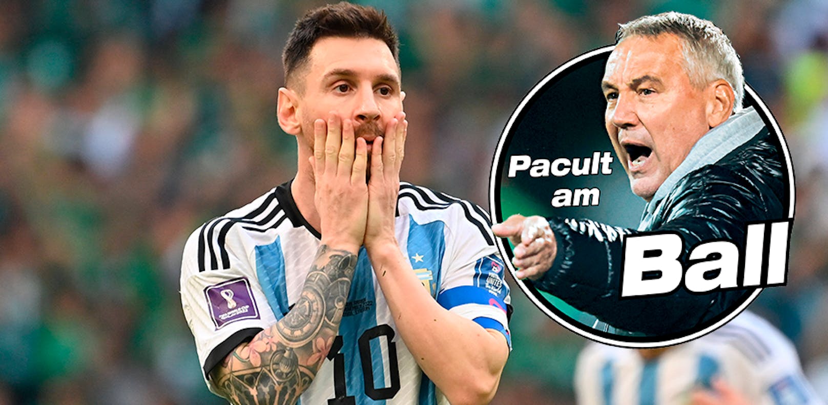 Pacult: "Umsonst griff sich Messi nicht auf den Muskel"