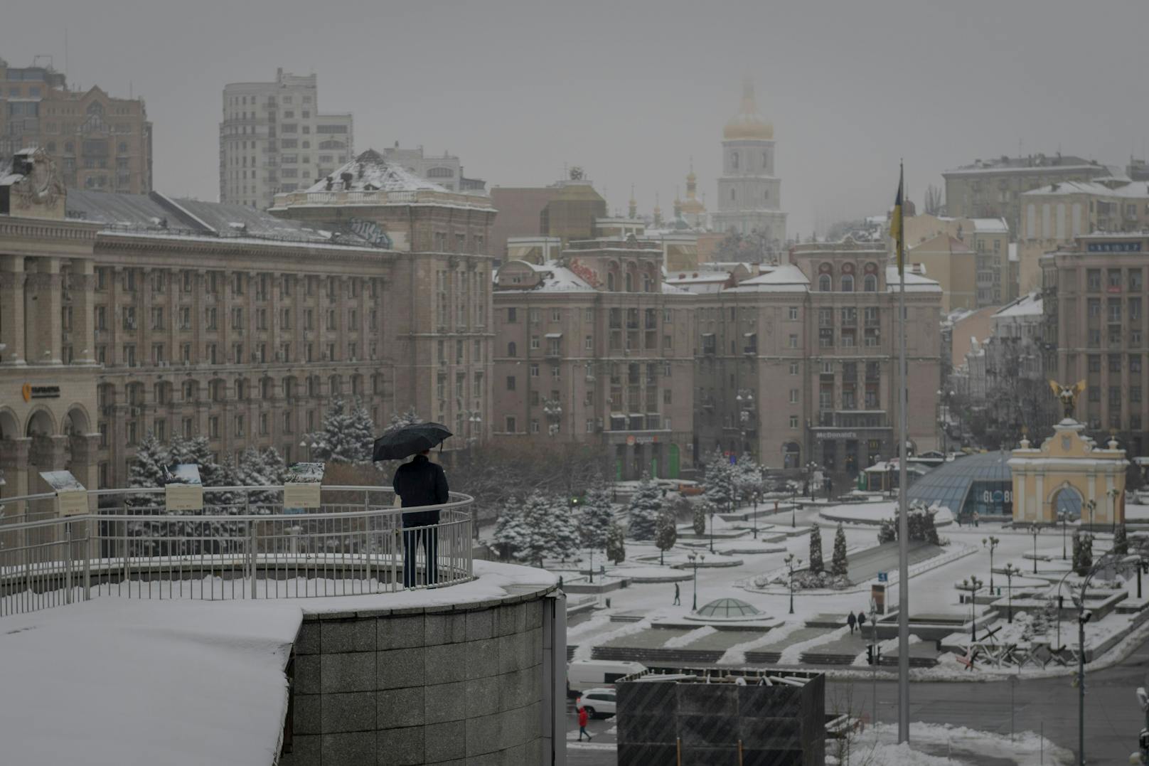 Kiew bereitet sich auf harten Winter vor.