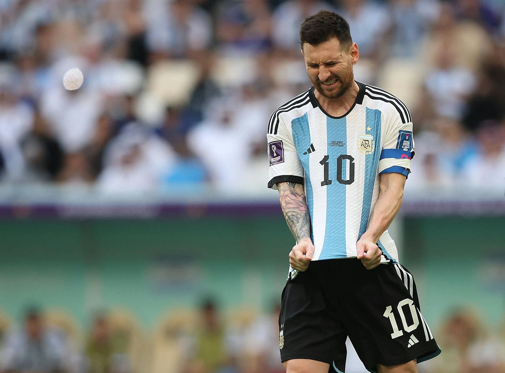 WM-Hammer! Superstar Lionel Messi verliert das Auftaktmatch mit Argentinien gegen Saudi-Arabien.