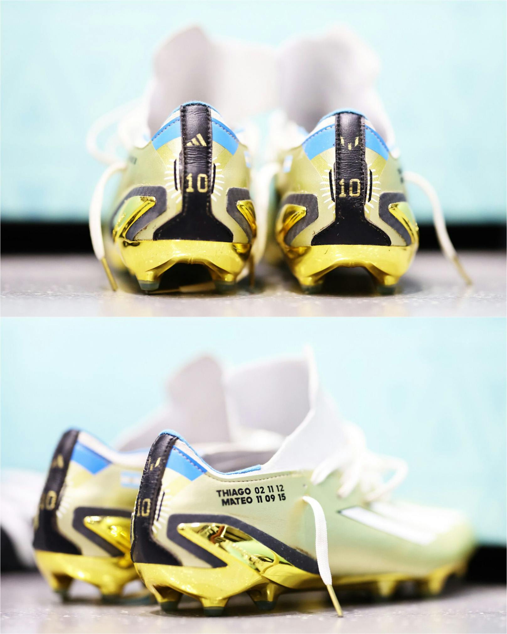 Die Schuhe von Lionel Messi