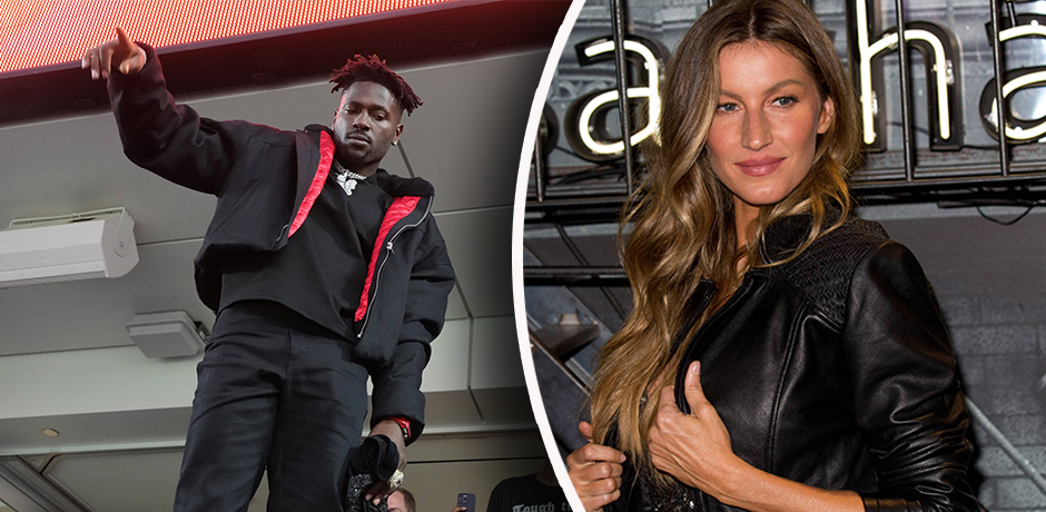 Antonio Brown postete ein Nacktfoto von Gisele Bündchen. 