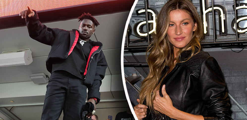 Antonio Brown postete ein Nacktfoto von Gisele Bündchen. 