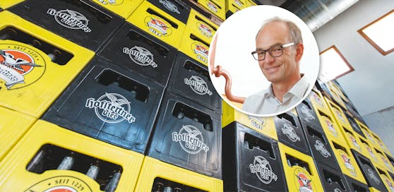 "Wünschen uns, dass wir den Bierpreis beibehalten können", erklärt Peter Krammer, Geschäftsführer von Hofstettner Bier.