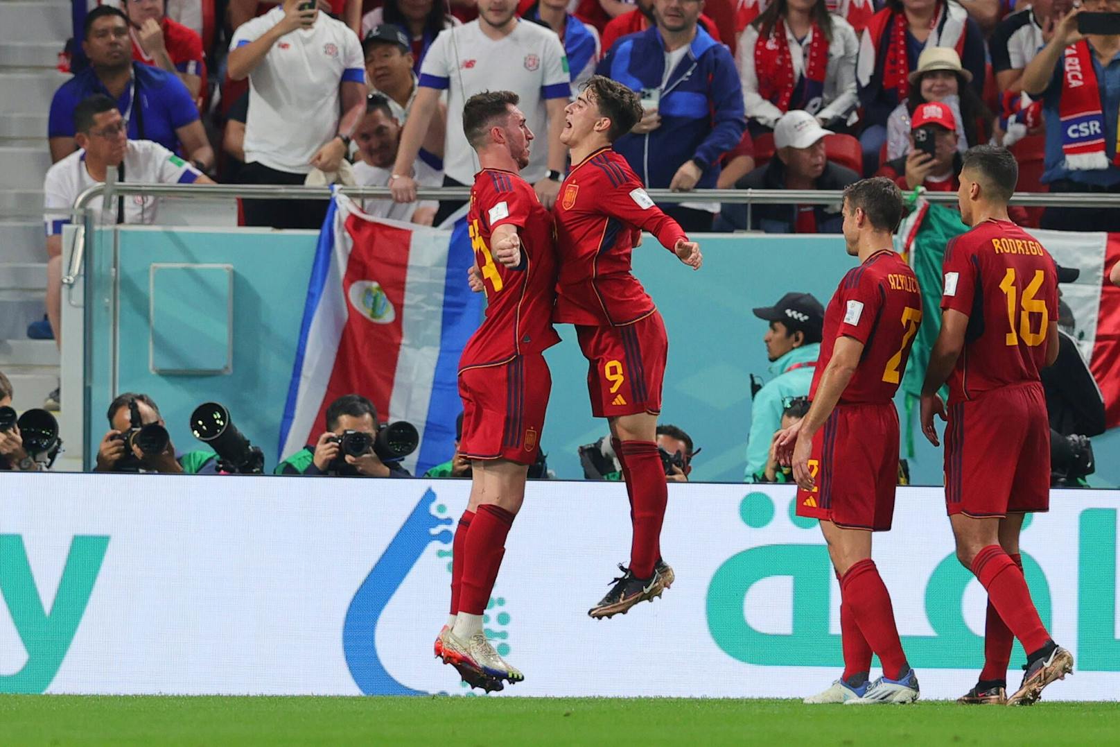 Spanien lässt Costa Rica zum WM-Auftakt keine Chance.