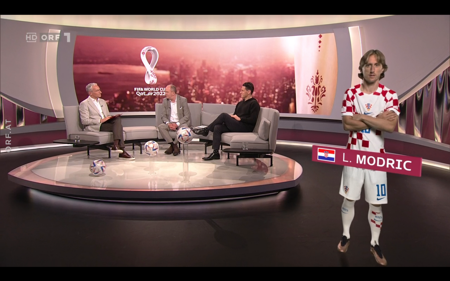 Rainer Pariasek, Herbert Prohaska und Helge Payer.