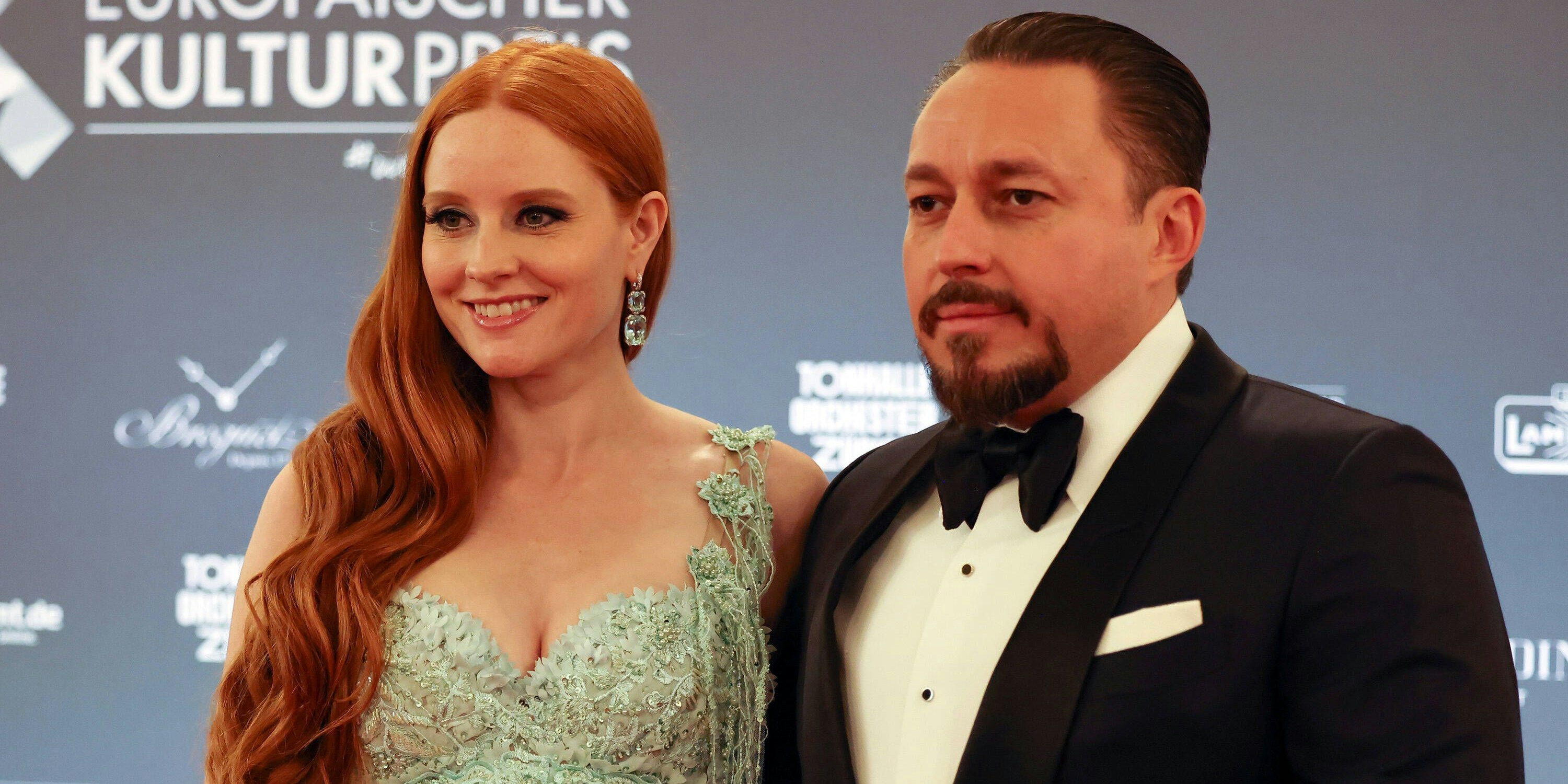 Barbara Meier und Ehemann Klemens Hallmann freuen sich über das zweite Kind. 