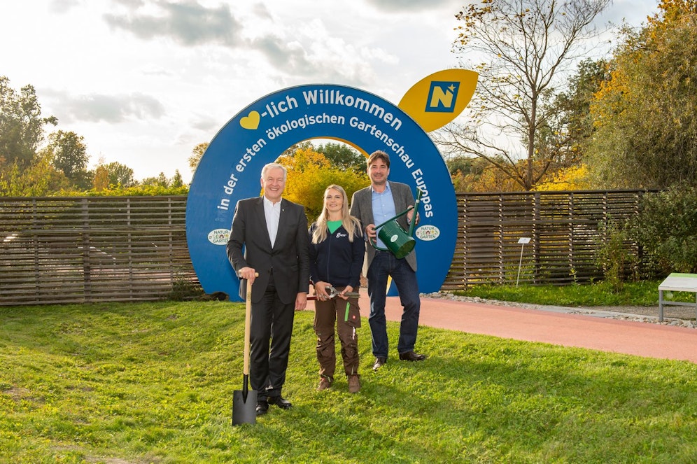 Landesrat Martin Eichtinger freut sich über Besucherzahlen bei der 
