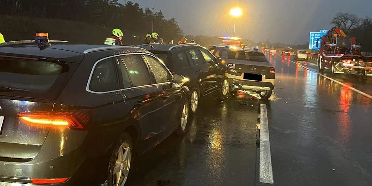 unfall auf der autobahn a5