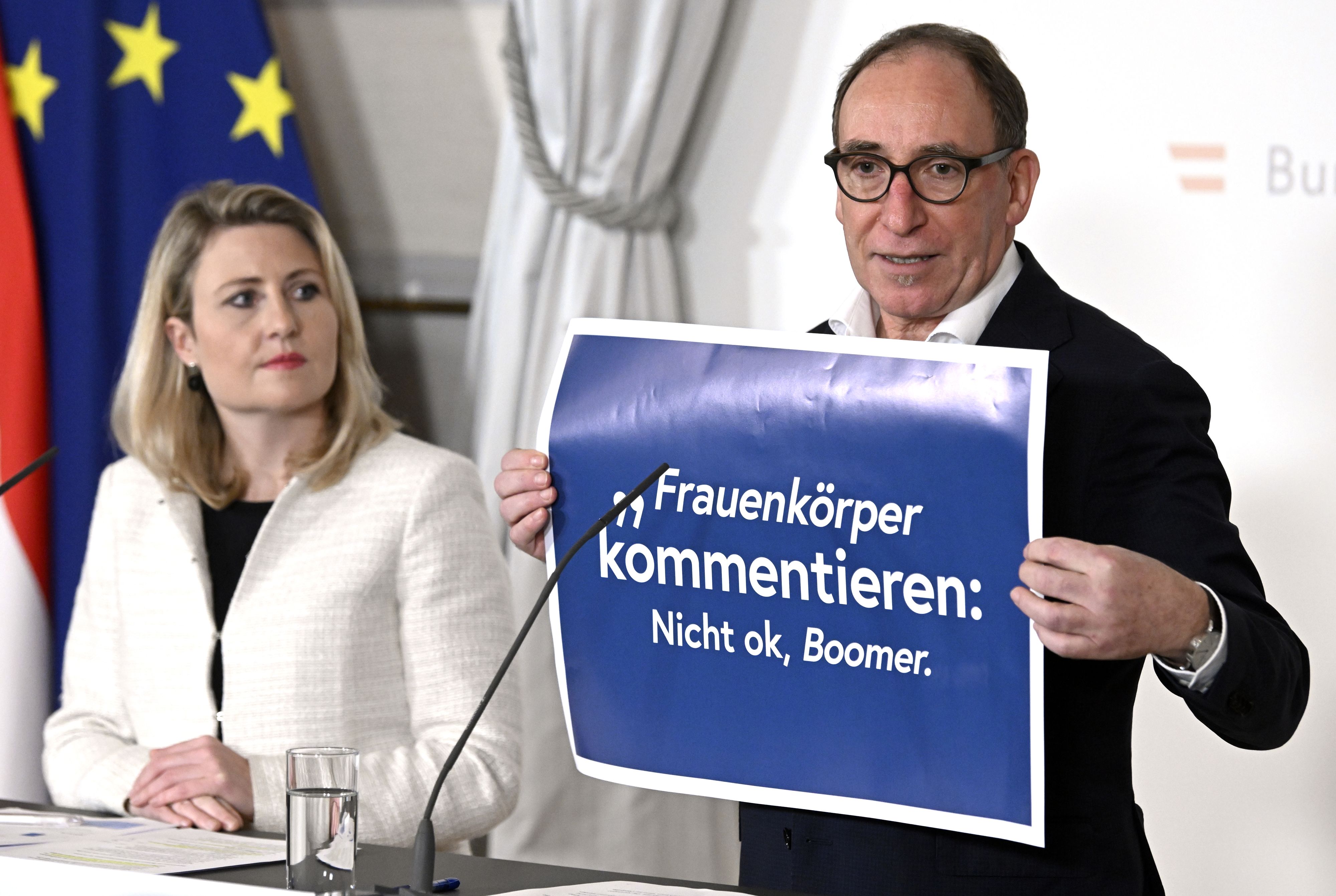 Frauenministerin Susanne Raab (ÖVP) und Gesundheitsminister Johannes Rauch (Grüne) 