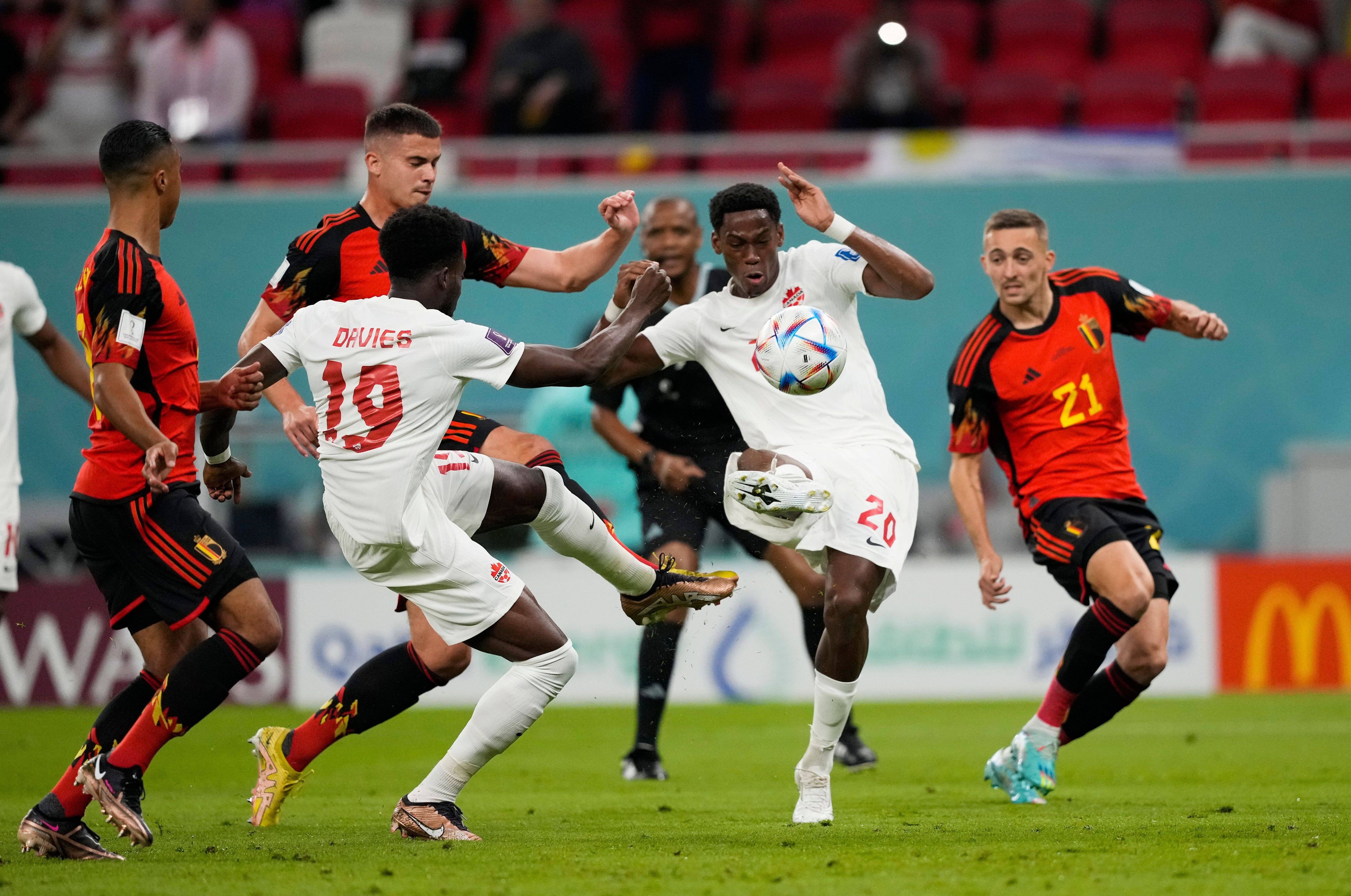 Belgien gegen Kanada