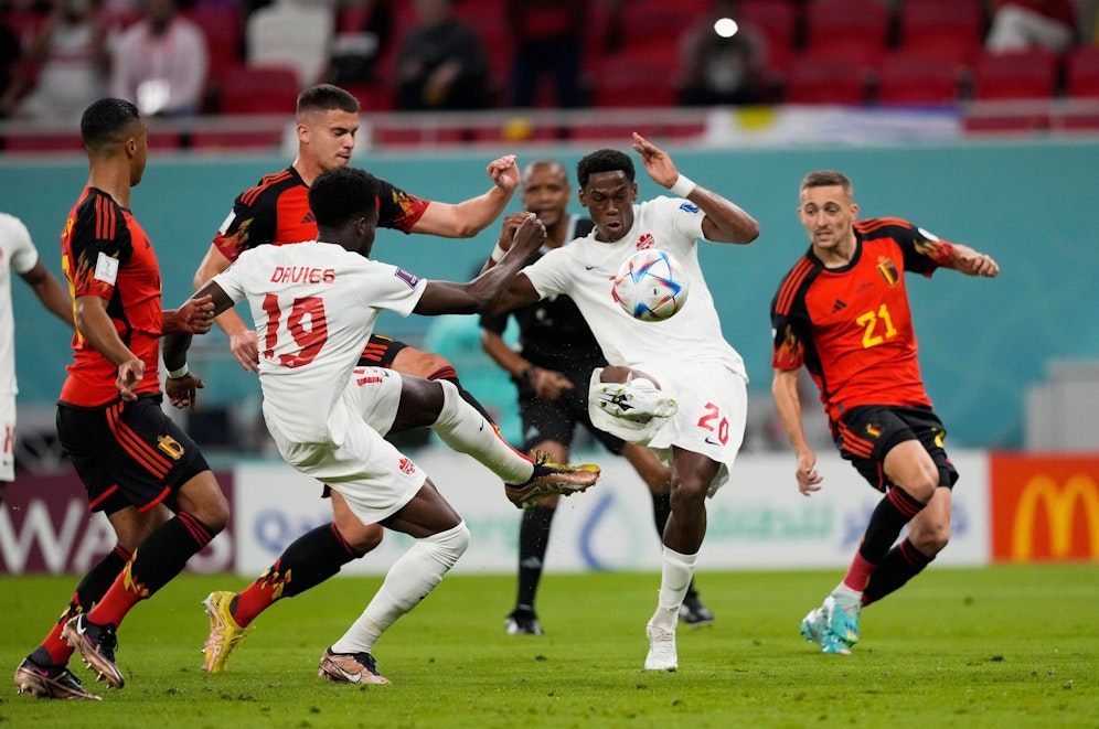 Belgien gegen Kanada