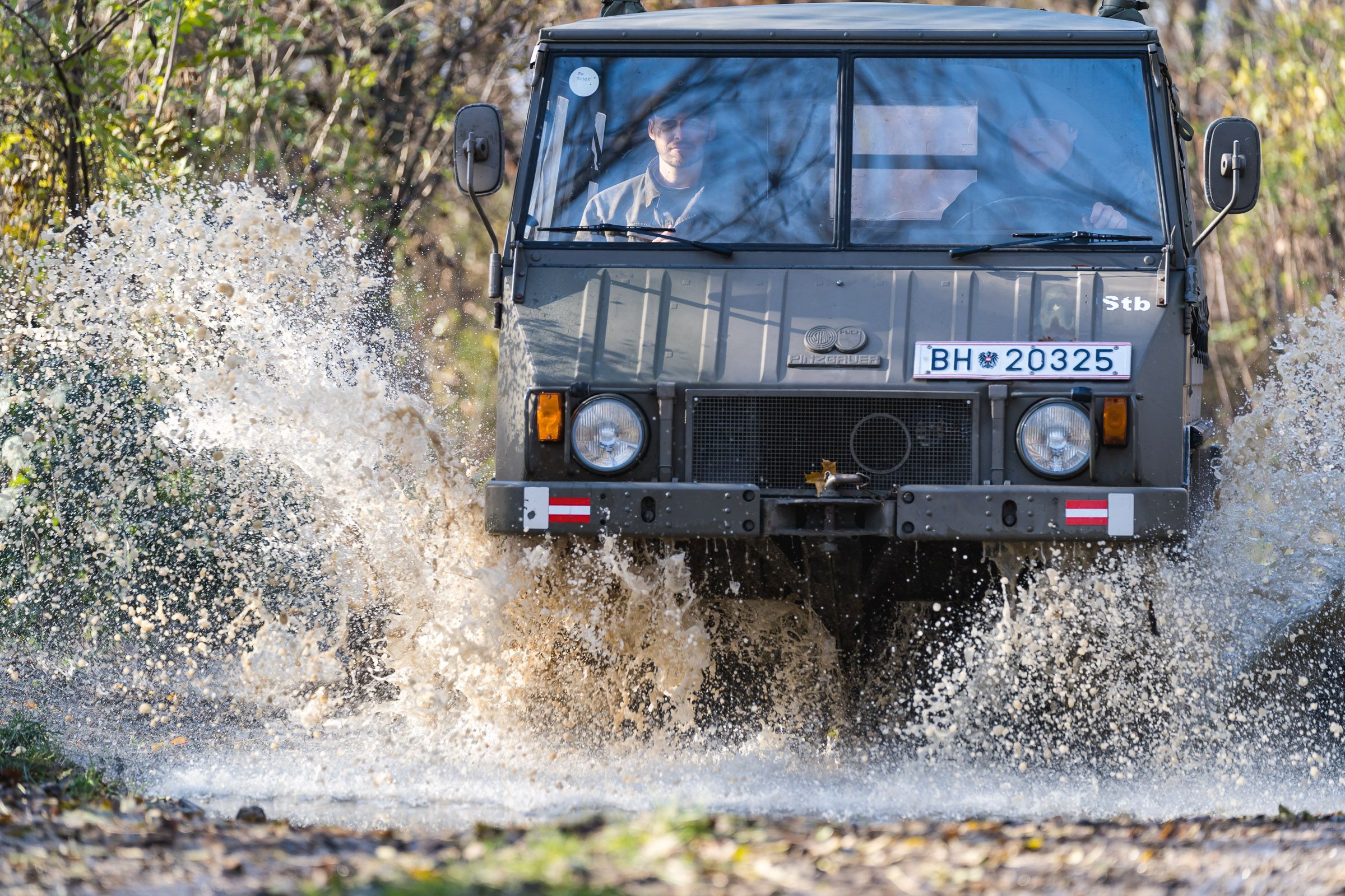 Das Bundesheer übt zwei Tage Land im niederösterreichischen Wein- und Waldviertel.