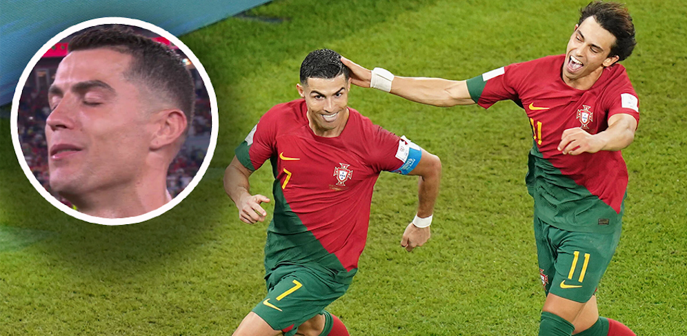 Cristiano Ronaldo weinte bei der Hymne, erzielte dann einen Rekord-Treffer. 