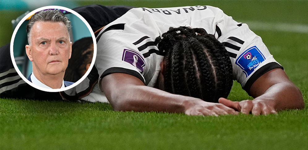 Niederlande-Coach Louis van Gaal kann sich einen Seitenhieb gegen Deutschland nicht verkneifen. 