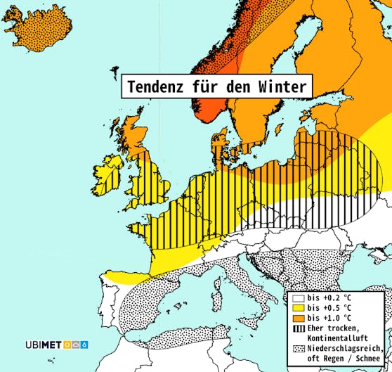 Tendenz für den Winter 2022/2023