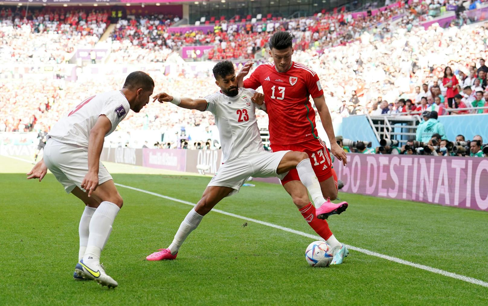 Wales gegen den Iran