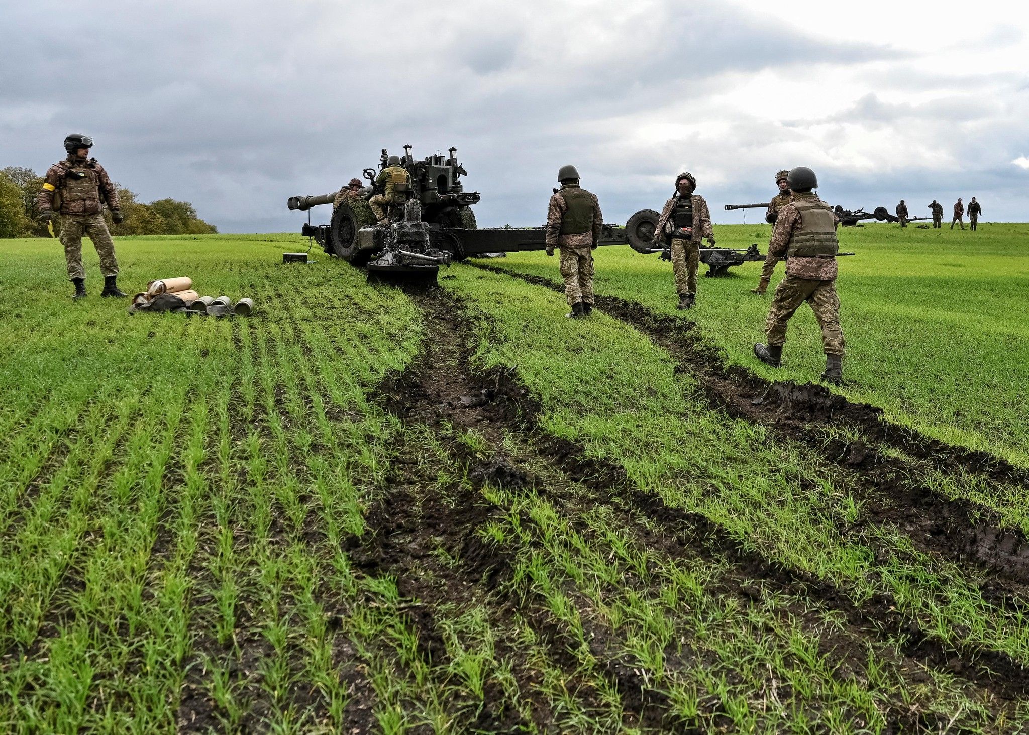 Kälte und Dauernässe werden für viele ukrainische Armeeangehörige zunehmend zum Problem.
