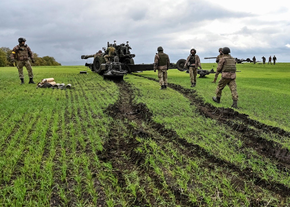 Kälte und Dauernässe werden für viele ukrainische Armeeangehörige zunehmend zum Problem.