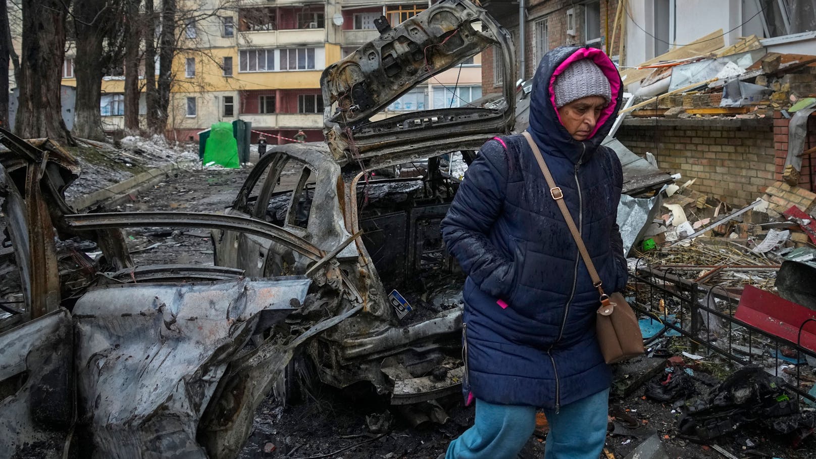 Raketenangriffe und klirrende Kälte: In Kiew wird die Lage für die Bevölkerung immer bedrohlicher.