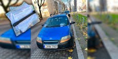 Geister-Auto sammelt in Wien täglich neue Strafzettel