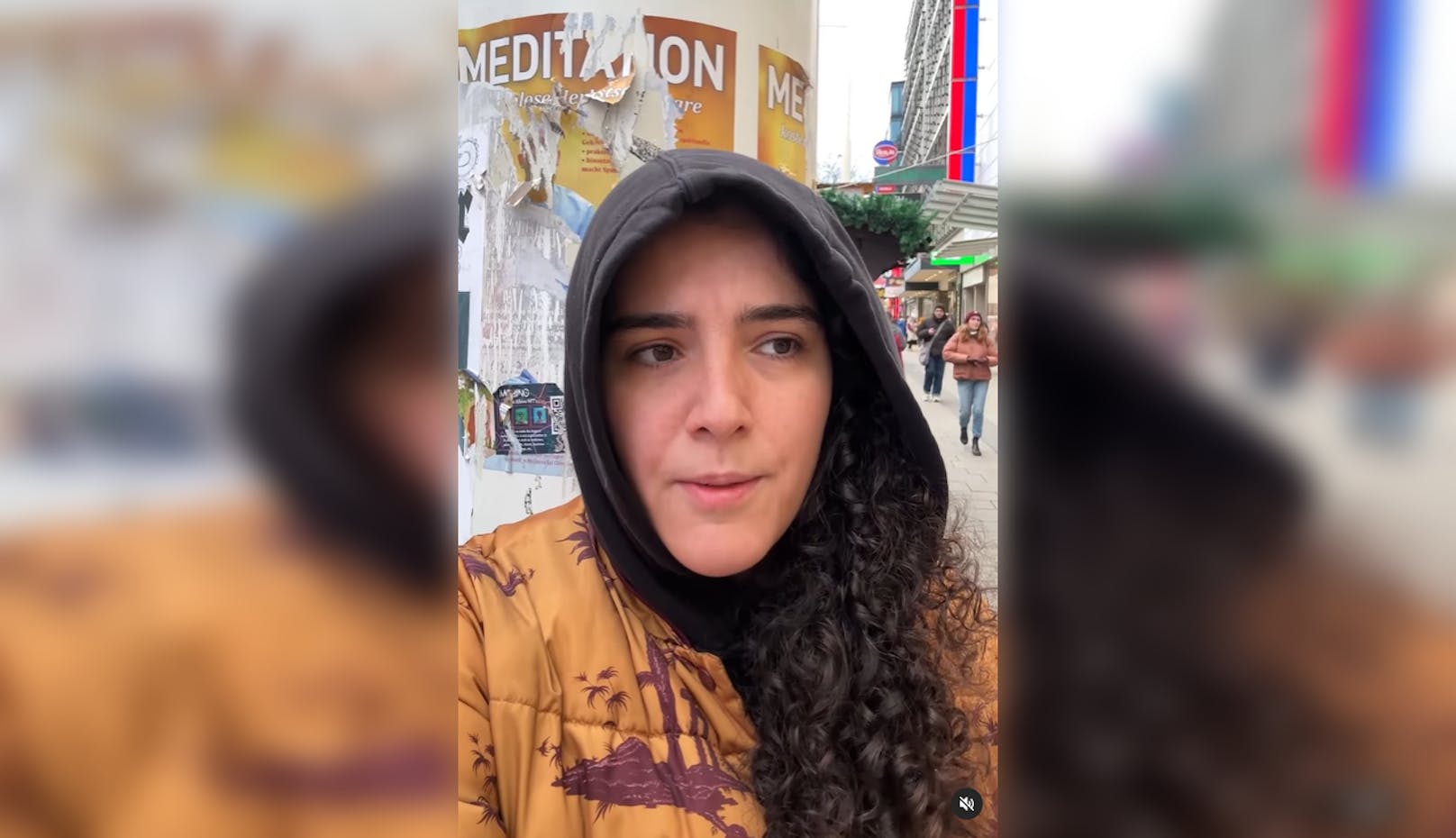 Esra schildert in einem Video die schrecklichen Vorfälle in Wien