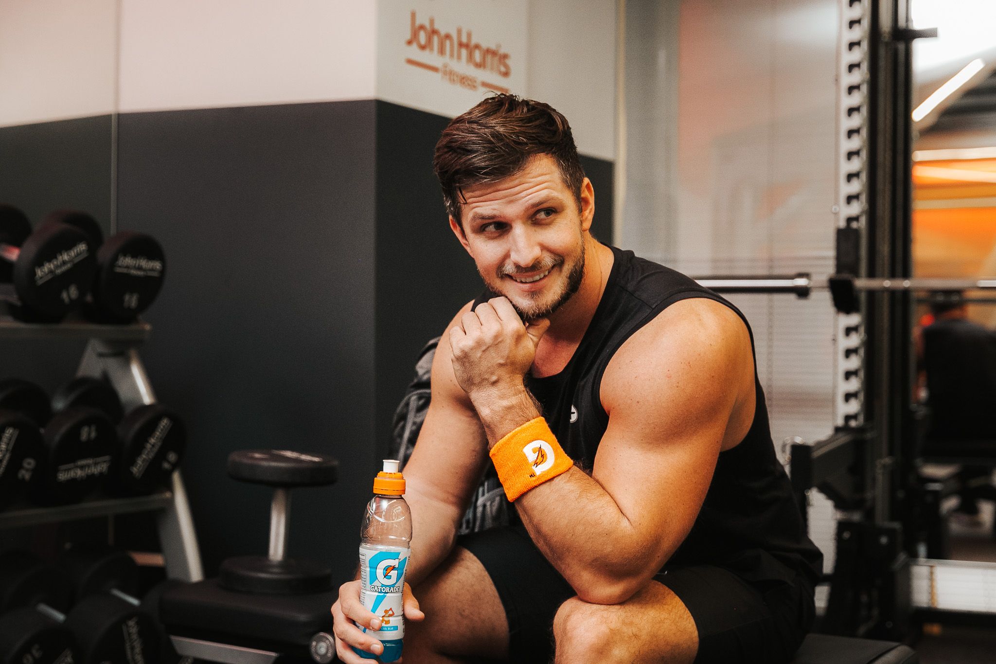 #gatoradesweatweek @ John Harris Fitness 