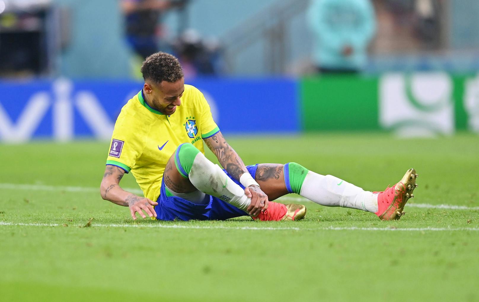 Neymar fällt für die restlich Gruppenphase aus.