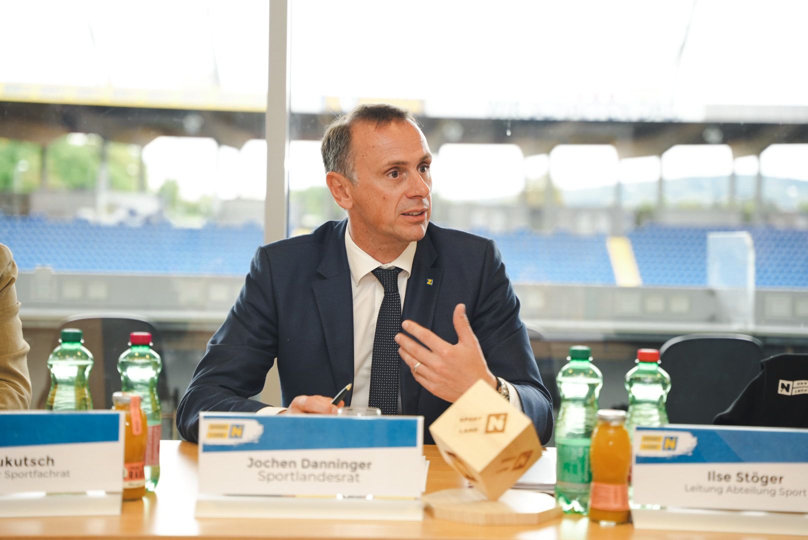 Sportlandesrat Jochen Danninger erkämpfte die Erhöhung der Aufwandsentschädigung.