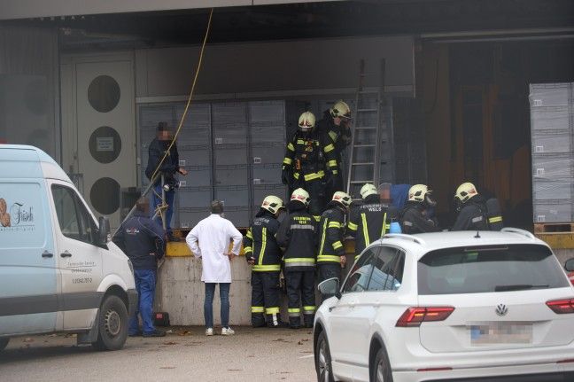 Der Ammoniak-Austritt erfolgte am Freitag in der Bäckerei "Resch&Frisch" in Wels