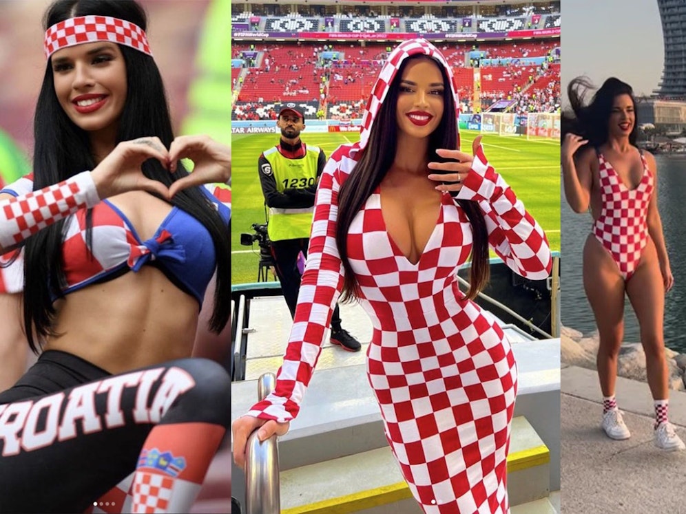 Ivana Knoll bei der Weltmeisterschaft in Katar.