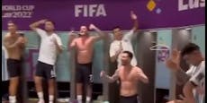 Kabinenparty! So feiert Messi WM-Sieg von Argentinien