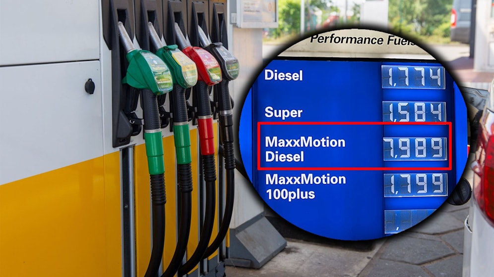Fast acht Euro pro Liter Diesel? Das wirkte für einige Autofahrer zunächst wie ein Scherz.