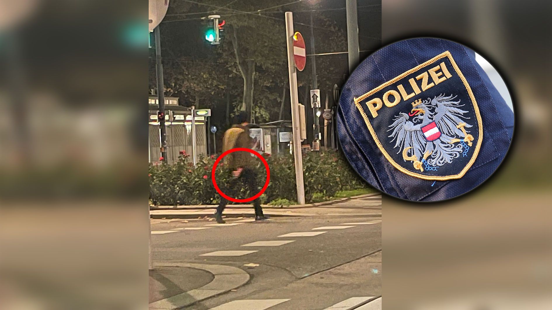 Obwohl es eine Spielzeugwaffe war, sorgte der Mann am Samstagabend für Angst und Schrecken.