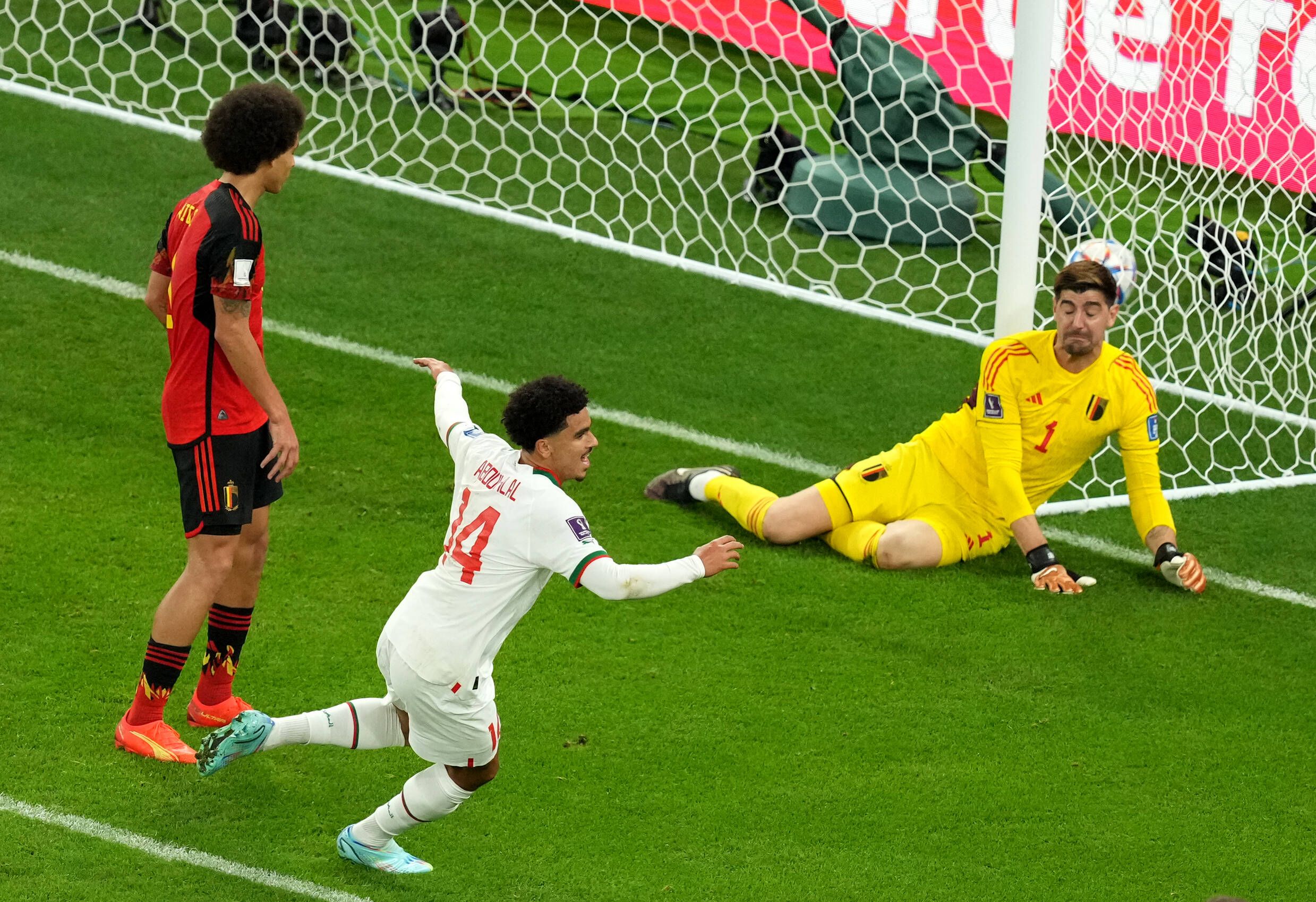 Marokko jubelt gegen Belgien