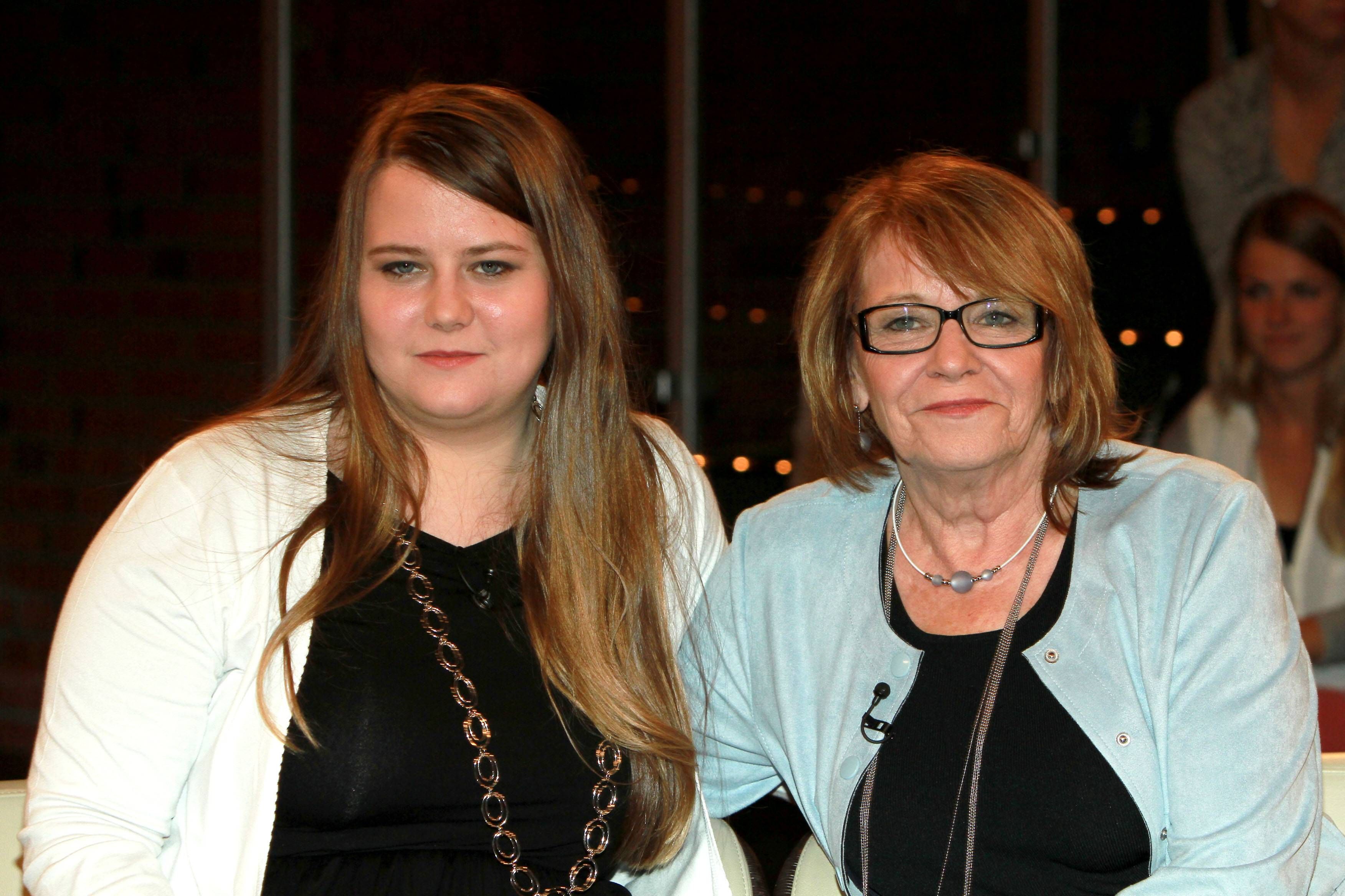 Entführungsopfer Natascha Kampusch mit ihrer Mutter Brigitte Simy