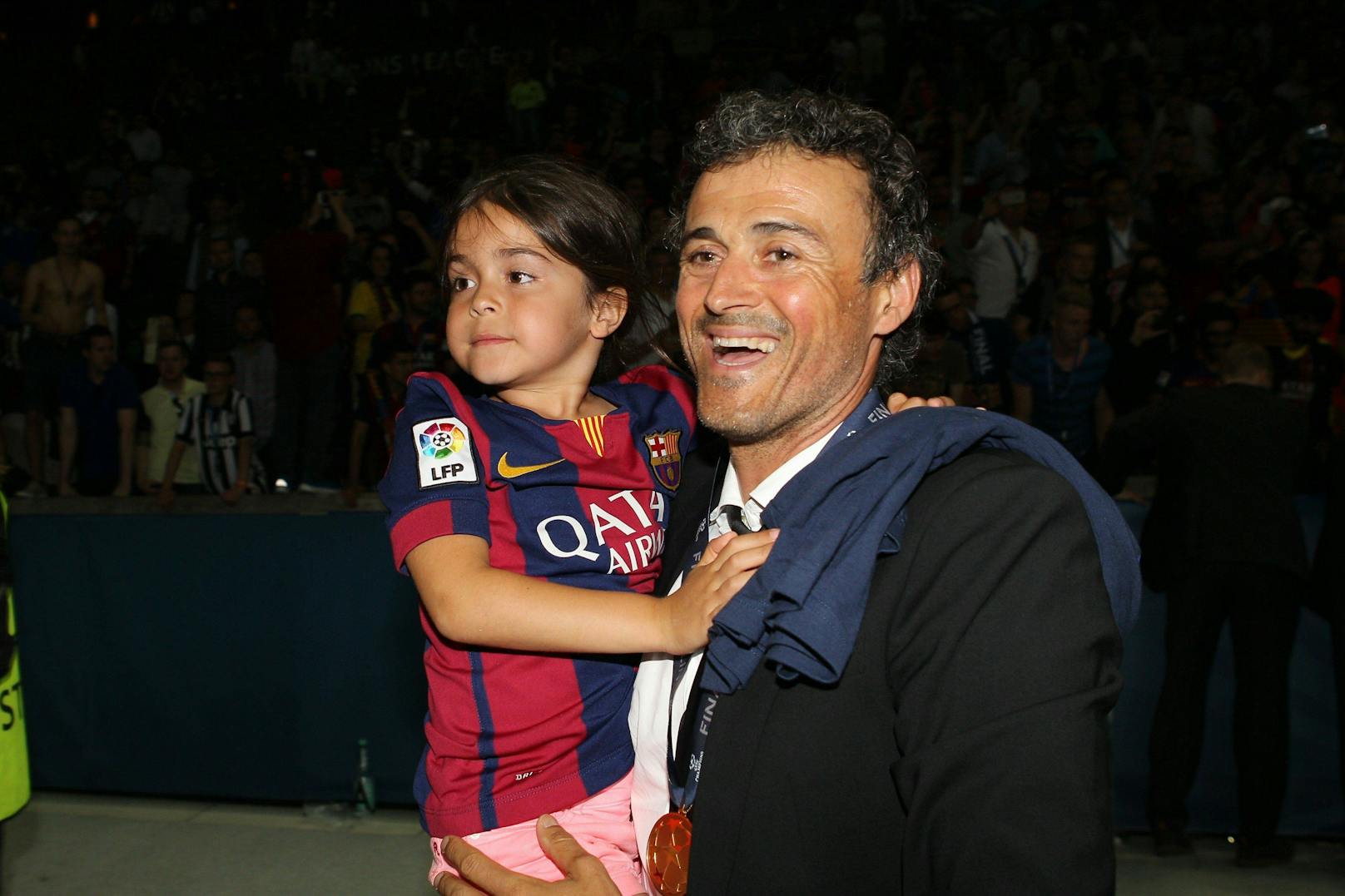 Spanien-Teamchef Luis Enrique gedenkt seiner Tochter Xana, die vor drei Jahren verstorben ist.