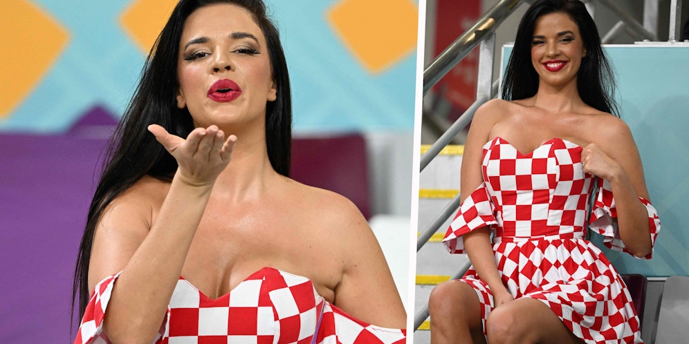 Kroatien-Superfan Ivana Knoll lässt sich von der Kritik nicht unterkriegen.