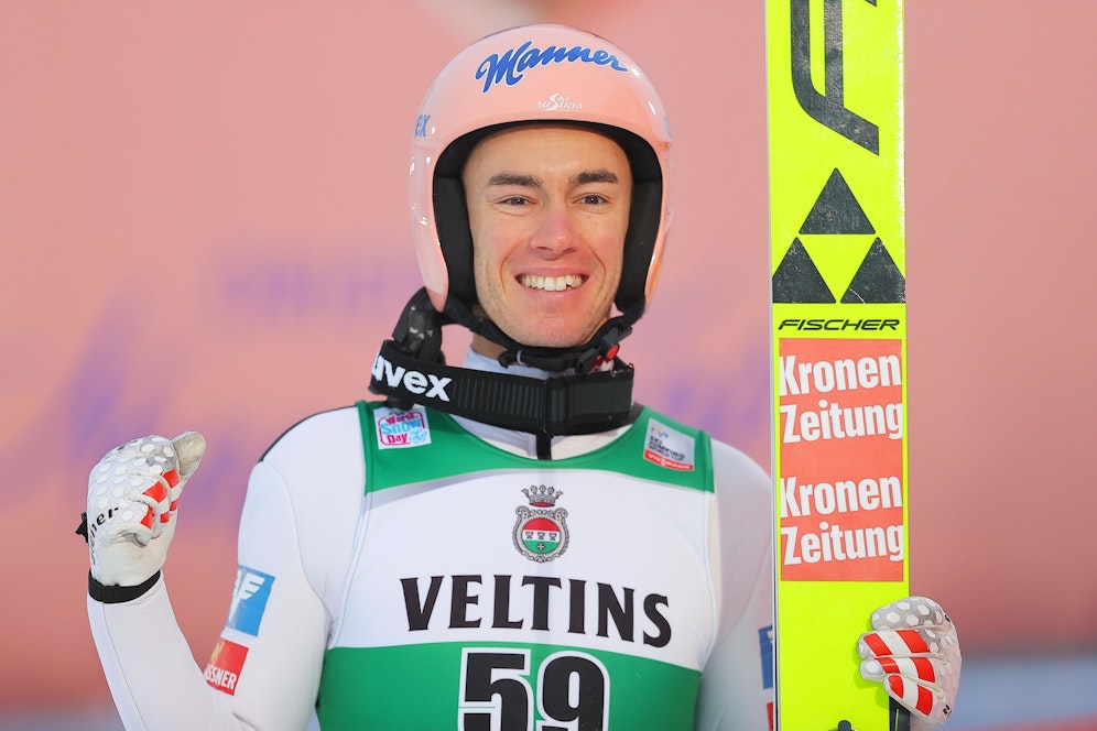 Stefan Kraft jubelt in Kuusamo