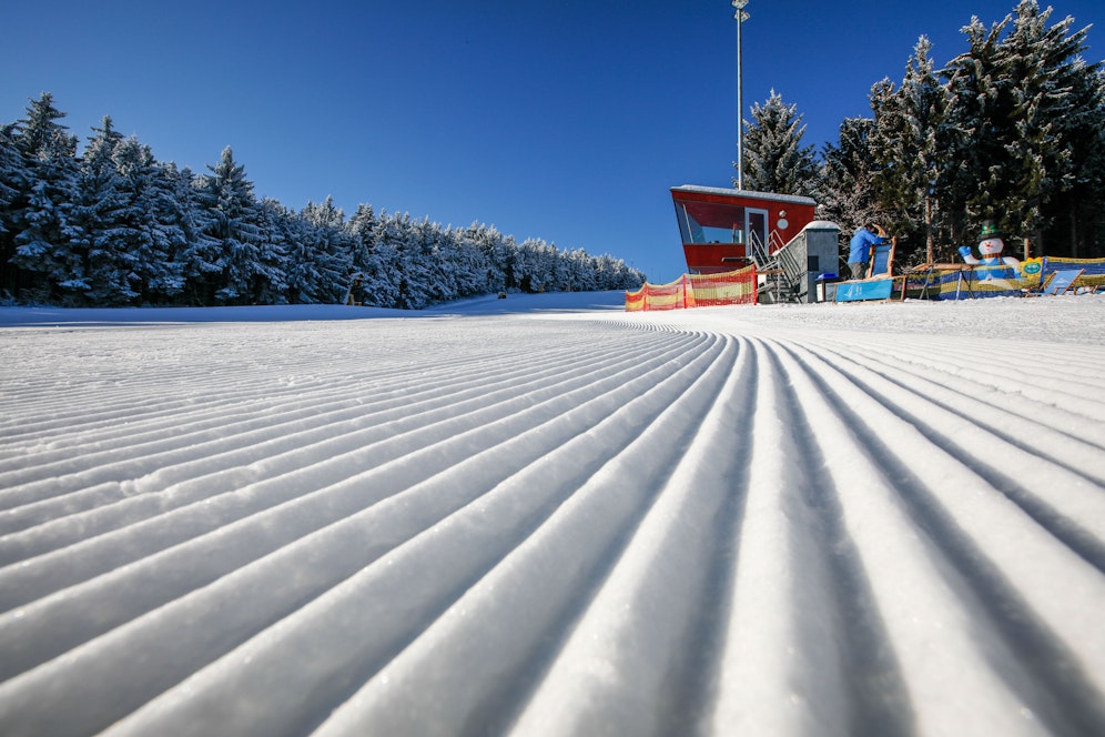 Perfekt präparierte Jauerling-Piste