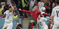 2:0 im WM-Hit! Ronaldo mit Portugal im Achtelfinale