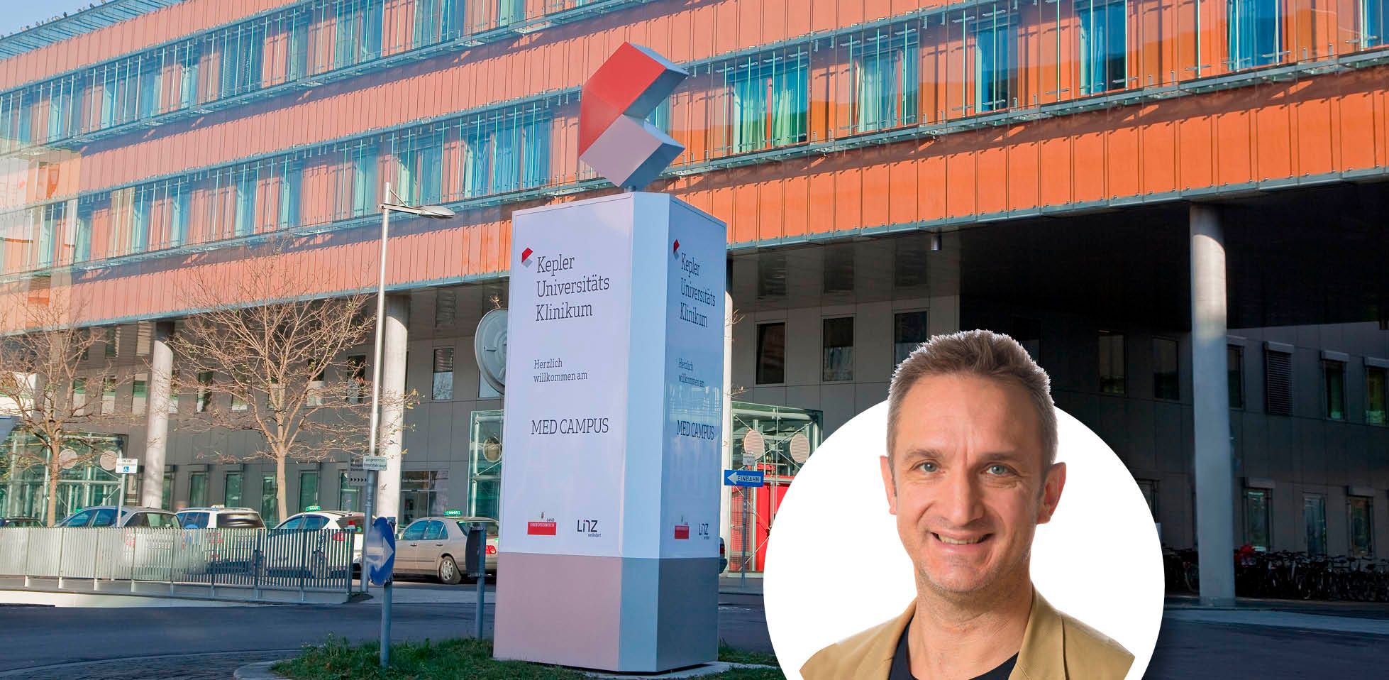 Betriebsausschuss-Vorsitzender Freudenthaler: "Für schwerkranke Kinder ist jedes laute Geräusch und jede Vibration mit Stress verbunden."