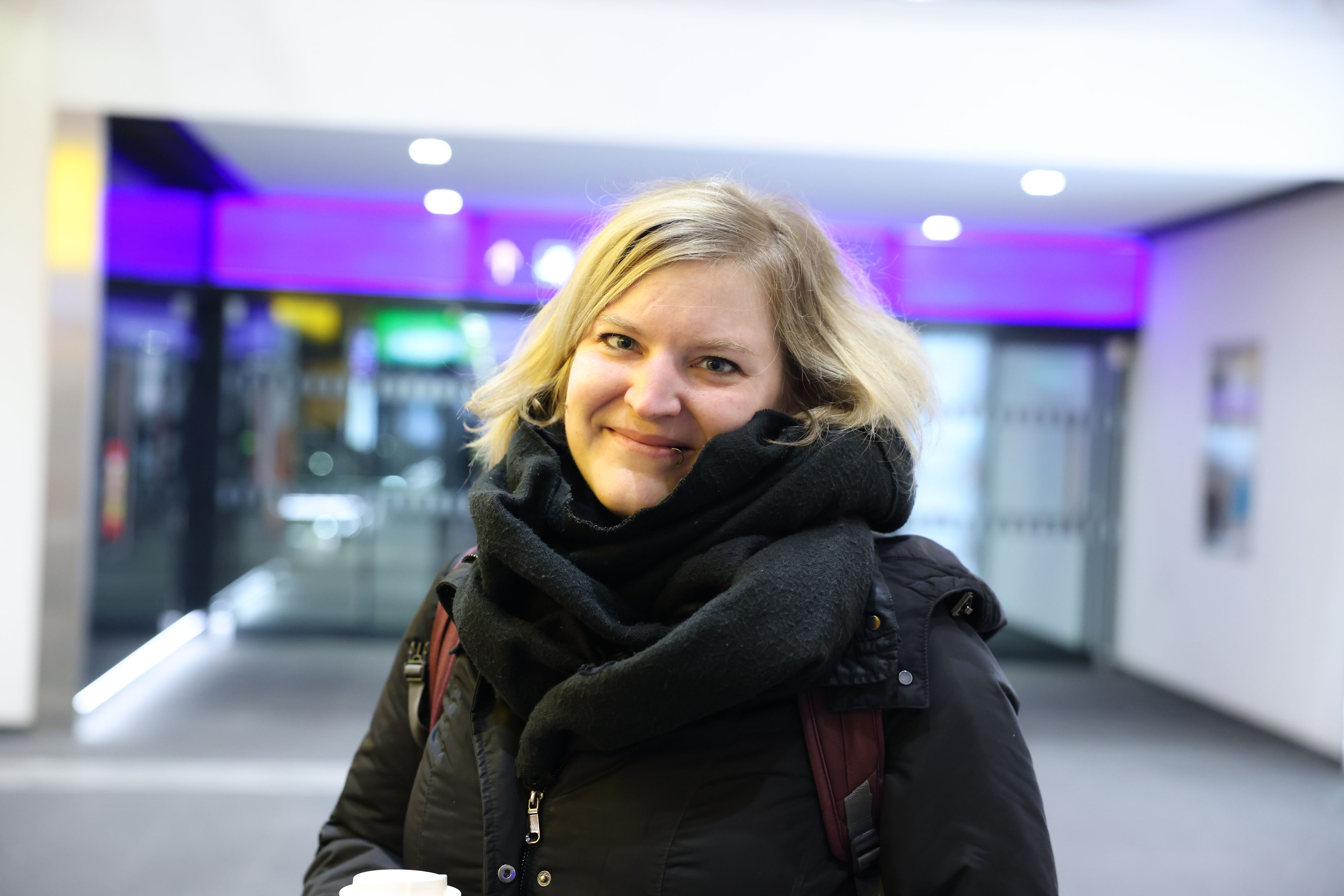 Doris D. (37) am Bahnhof Tulln: 