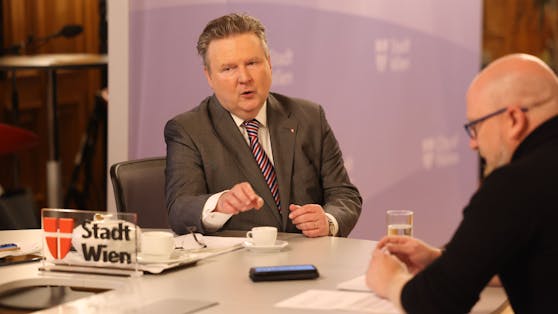 Wiens Stadtchef Michael Ludwig (SPÖ) im Gespräch mit "Heute".