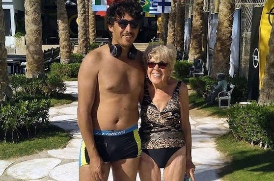 Mohamed (37) mit seiner Ehefrau Iris (83).