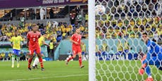 Spätes 1:0! Casemiro schießt Brasilien ins Achtelfinale
