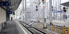 Gähnende Leere – so lief Bahn-Streik in St. Pölten