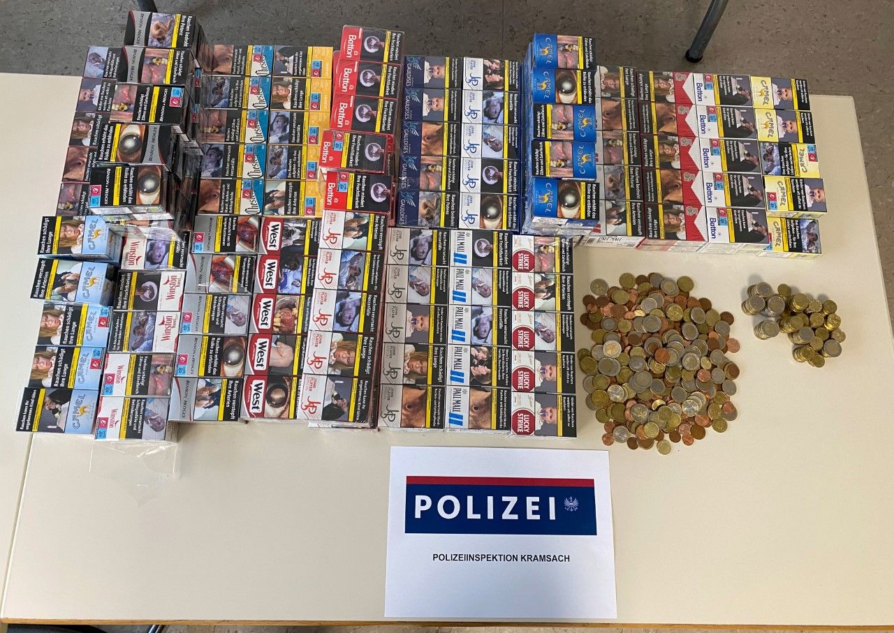Die Polizei konnte die entwendeten Güter sicherstellen. 